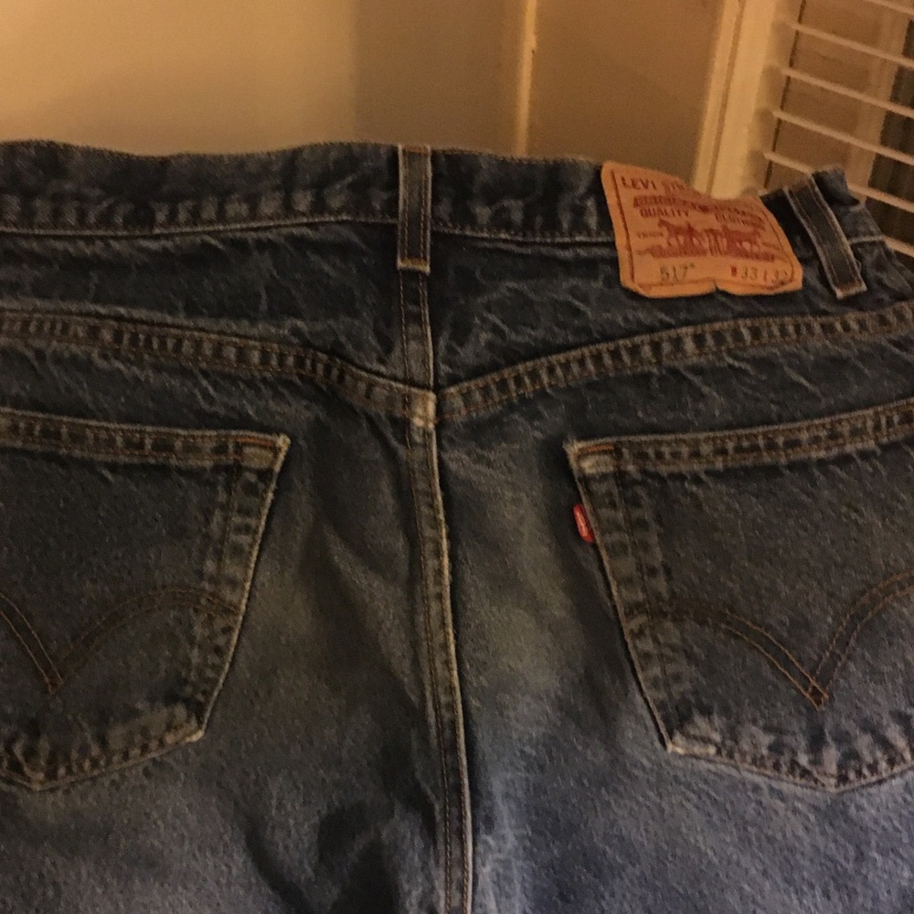 Levi’s Bootcut Jeans, 32x30”, 517, some wear.